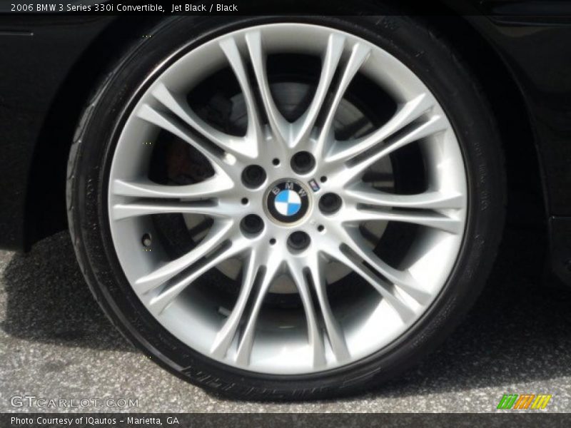 Jet Black / Black 2006 BMW 3 Series 330i Convertible