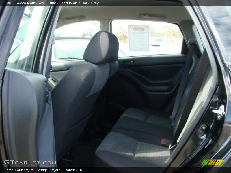 Black Sand Pearl / Dark Gray 2006 Toyota Matrix AWD