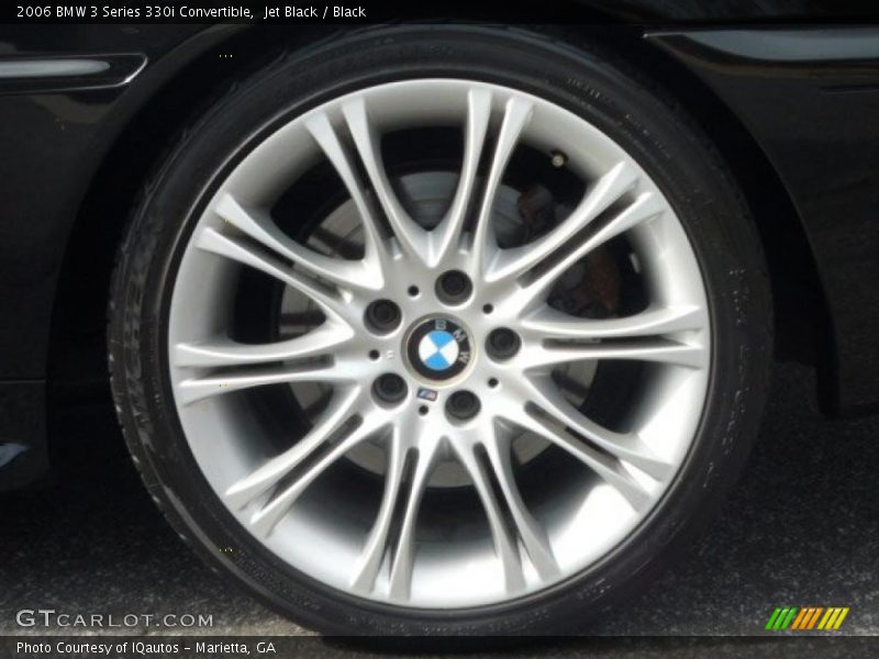 Jet Black / Black 2006 BMW 3 Series 330i Convertible