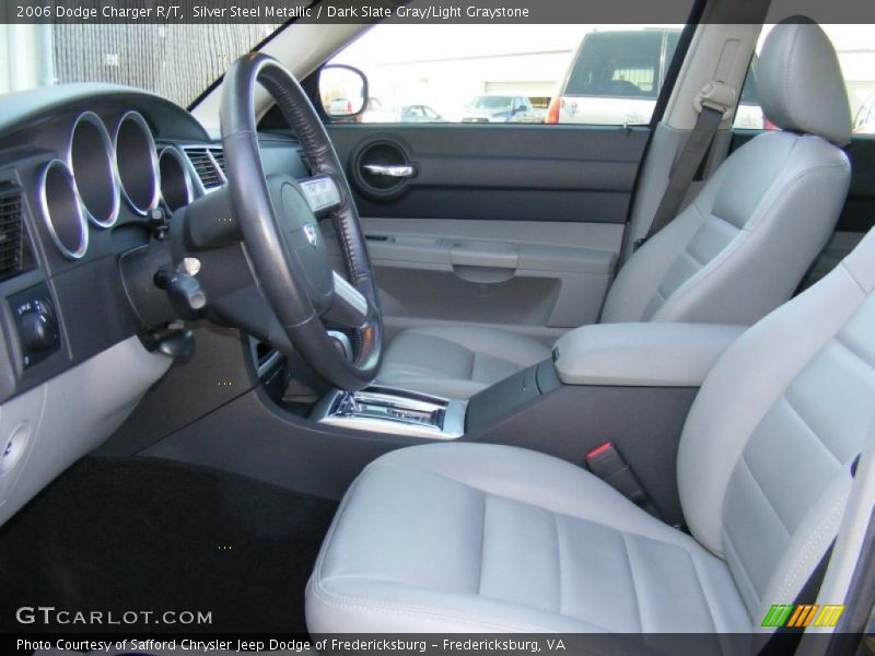 Silver Steel Metallic / Dark Slate Gray/Light Graystone 2006 Dodge Charger R/T