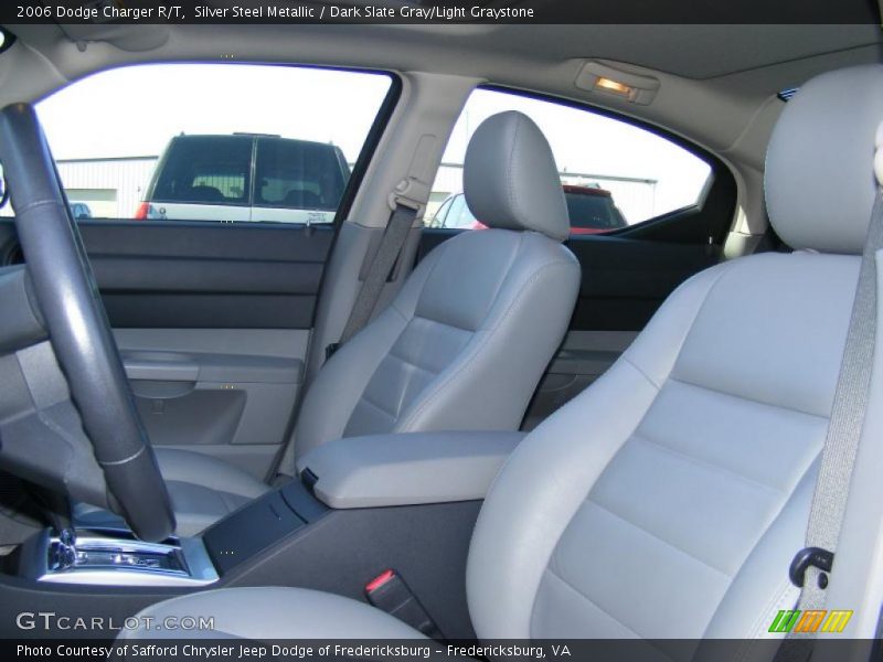 Silver Steel Metallic / Dark Slate Gray/Light Graystone 2006 Dodge Charger R/T