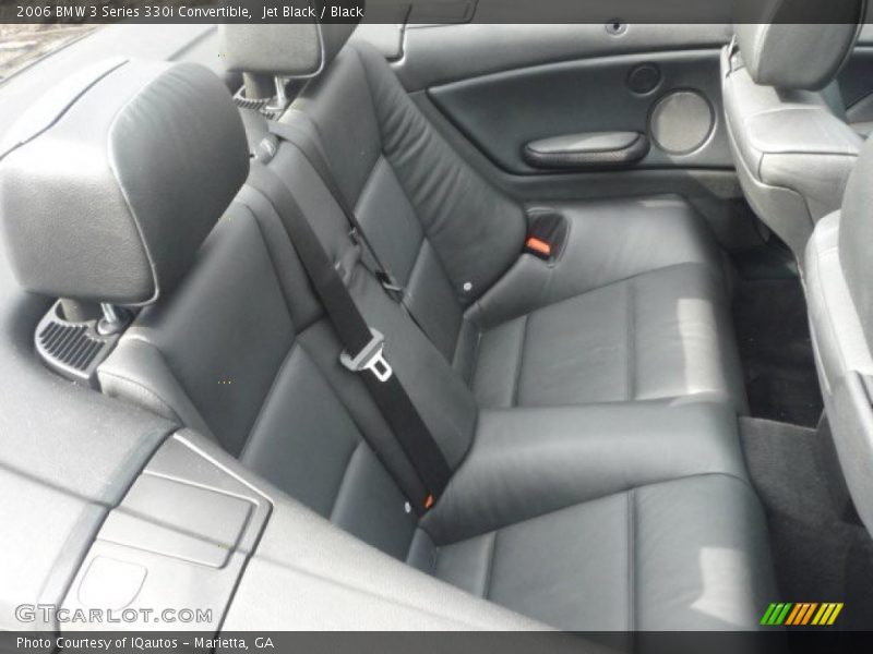 Jet Black / Black 2006 BMW 3 Series 330i Convertible