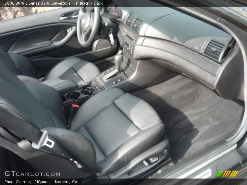 Jet Black / Black 2006 BMW 3 Series 330i Convertible