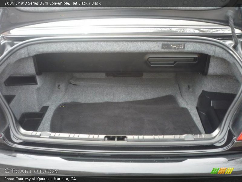 Jet Black / Black 2006 BMW 3 Series 330i Convertible