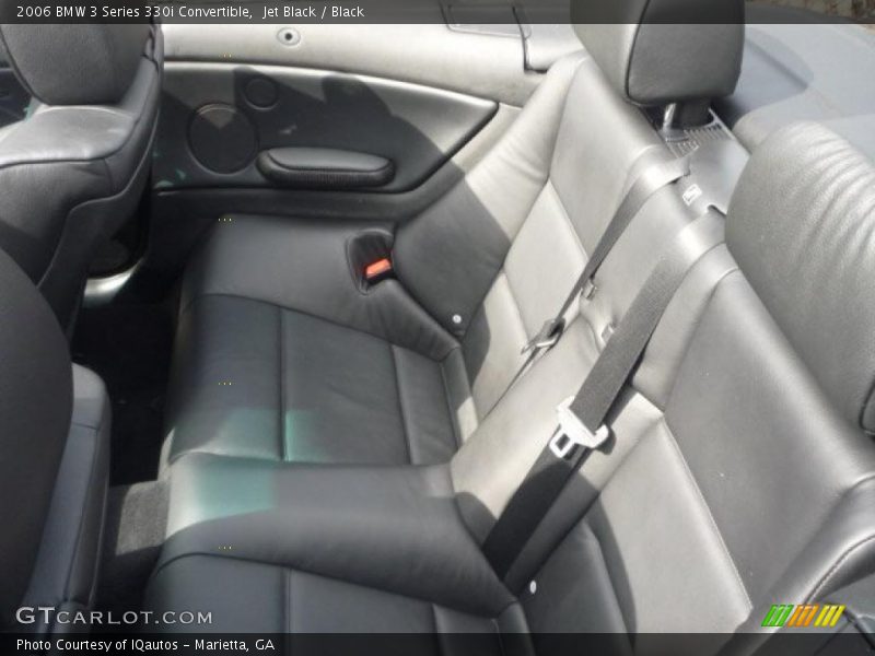 Jet Black / Black 2006 BMW 3 Series 330i Convertible