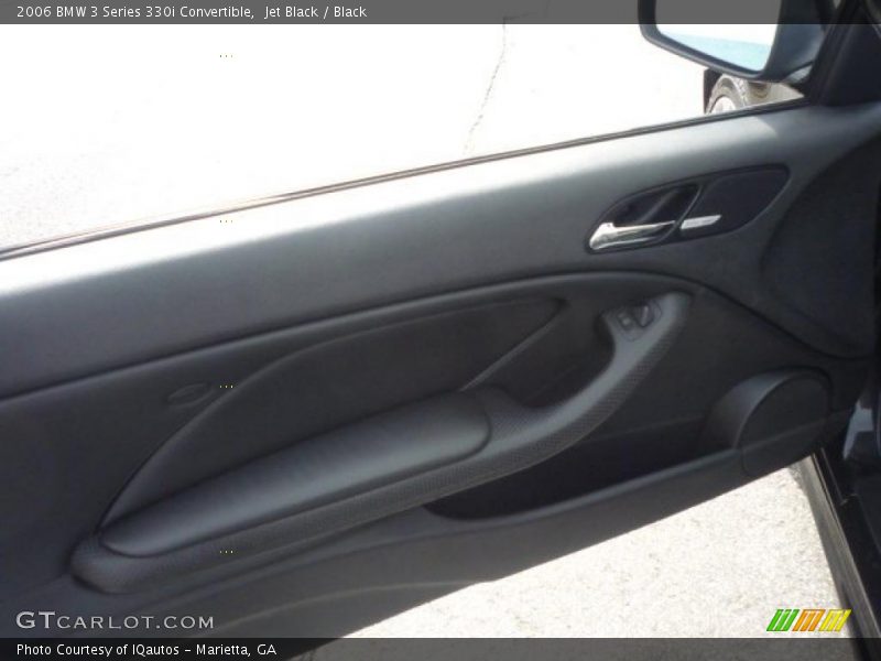 Jet Black / Black 2006 BMW 3 Series 330i Convertible