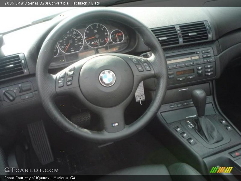 Jet Black / Black 2006 BMW 3 Series 330i Convertible