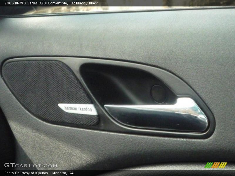 Jet Black / Black 2006 BMW 3 Series 330i Convertible