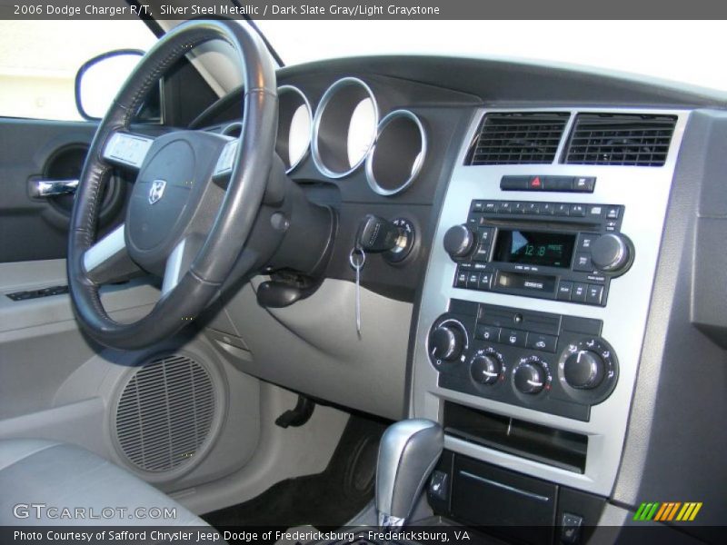 Silver Steel Metallic / Dark Slate Gray/Light Graystone 2006 Dodge Charger R/T