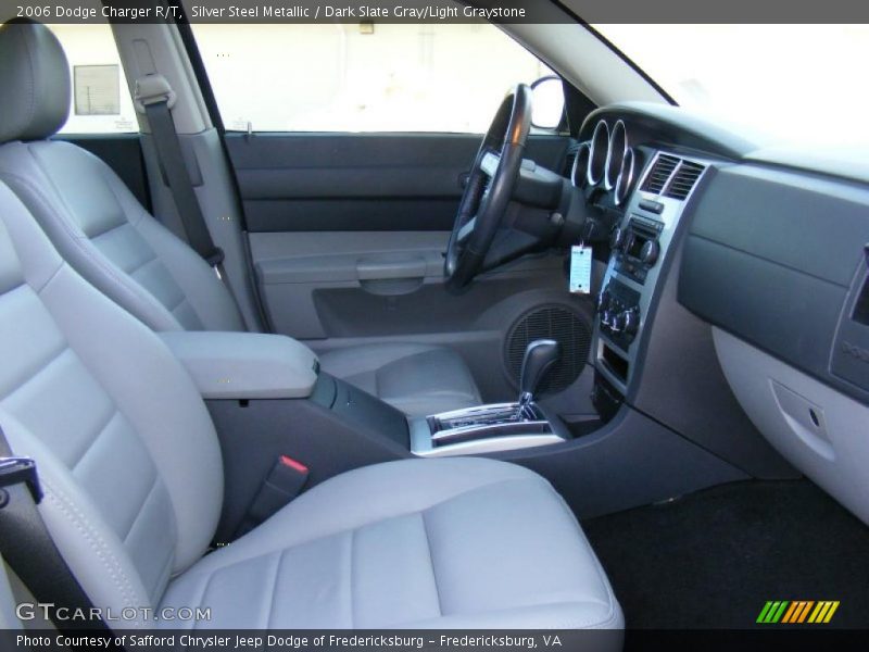 Silver Steel Metallic / Dark Slate Gray/Light Graystone 2006 Dodge Charger R/T