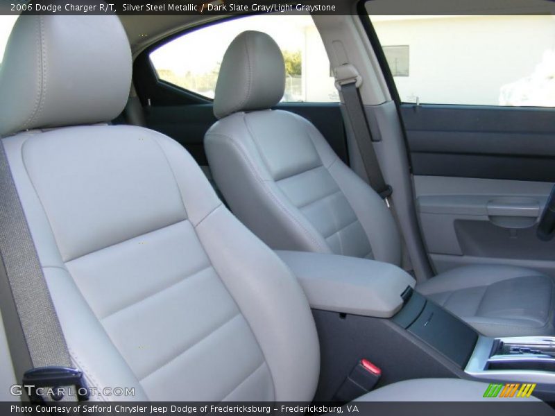 Silver Steel Metallic / Dark Slate Gray/Light Graystone 2006 Dodge Charger R/T