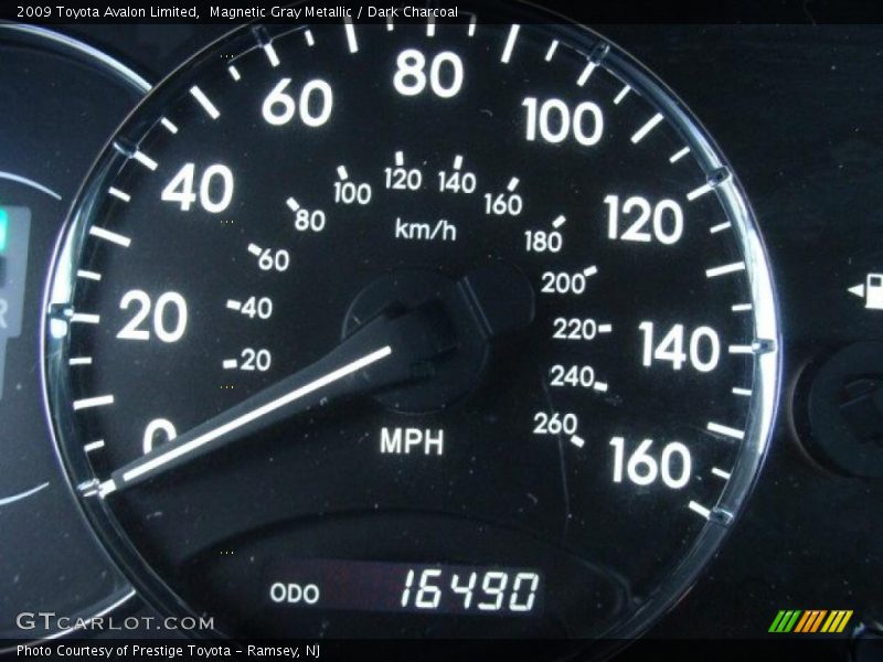 Magnetic Gray Metallic / Dark Charcoal 2009 Toyota Avalon Limited