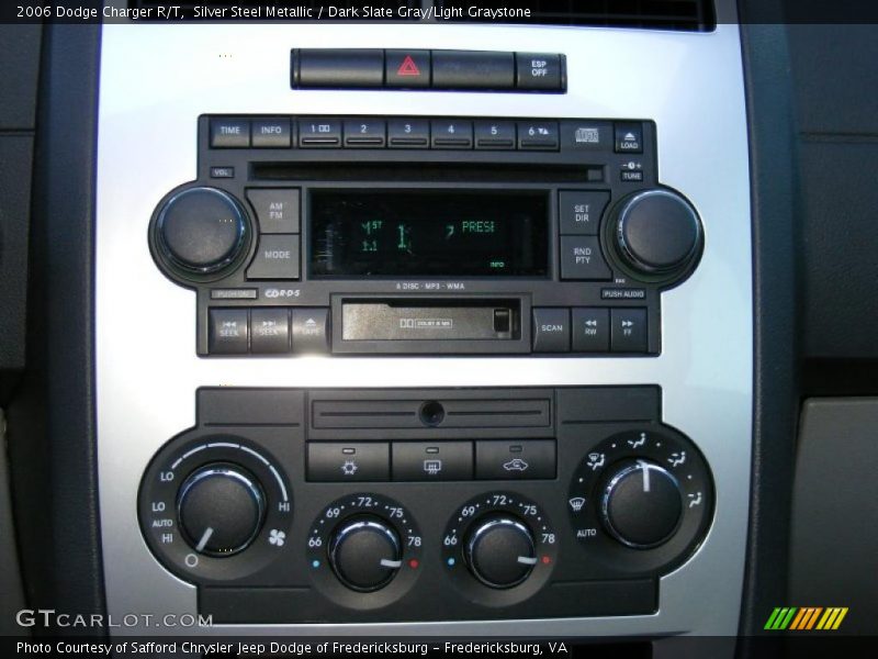 Silver Steel Metallic / Dark Slate Gray/Light Graystone 2006 Dodge Charger R/T