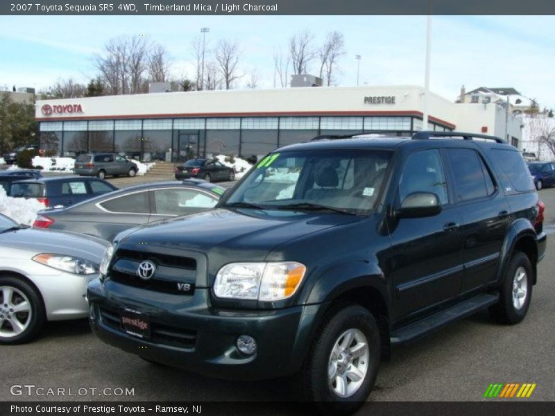 Timberland Mica / Light Charcoal 2007 Toyota Sequoia SR5 4WD
