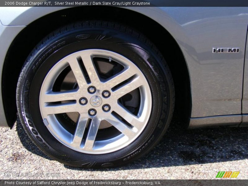 Silver Steel Metallic / Dark Slate Gray/Light Graystone 2006 Dodge Charger R/T