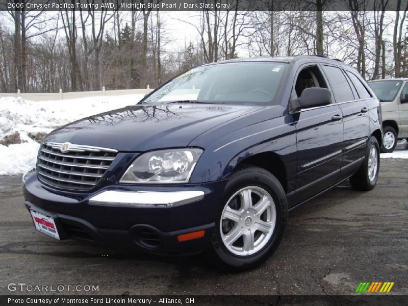 Midnight Blue Pearl / Dark Slate Gray 2006 Chrysler Pacifica Touring AWD