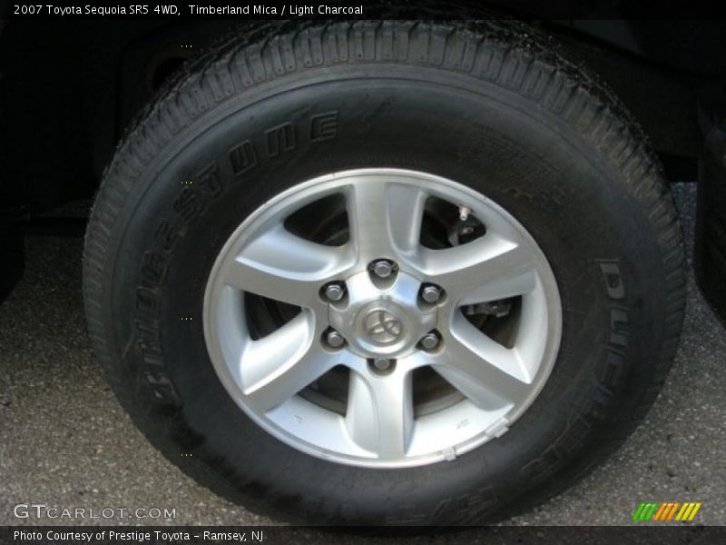 Timberland Mica / Light Charcoal 2007 Toyota Sequoia SR5 4WD