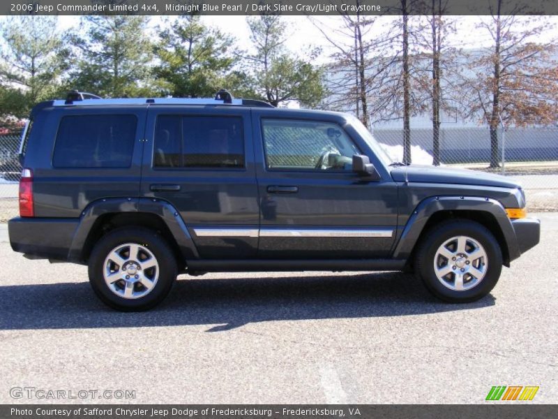 Midnight Blue Pearl / Dark Slate Gray/Light Graystone 2006 Jeep Commander Limited 4x4