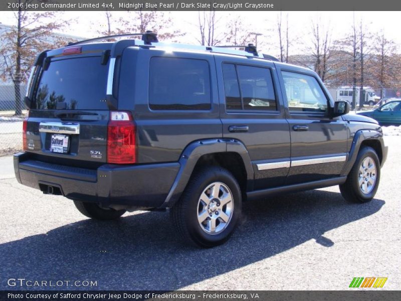 Midnight Blue Pearl / Dark Slate Gray/Light Graystone 2006 Jeep Commander Limited 4x4