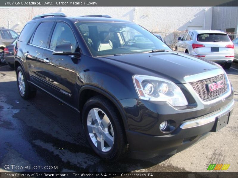 Carbon Metallic / Ebony 2007 GMC Acadia SLT AWD