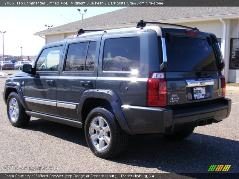 Midnight Blue Pearl / Dark Slate Gray/Light Graystone 2006 Jeep Commander Limited 4x4