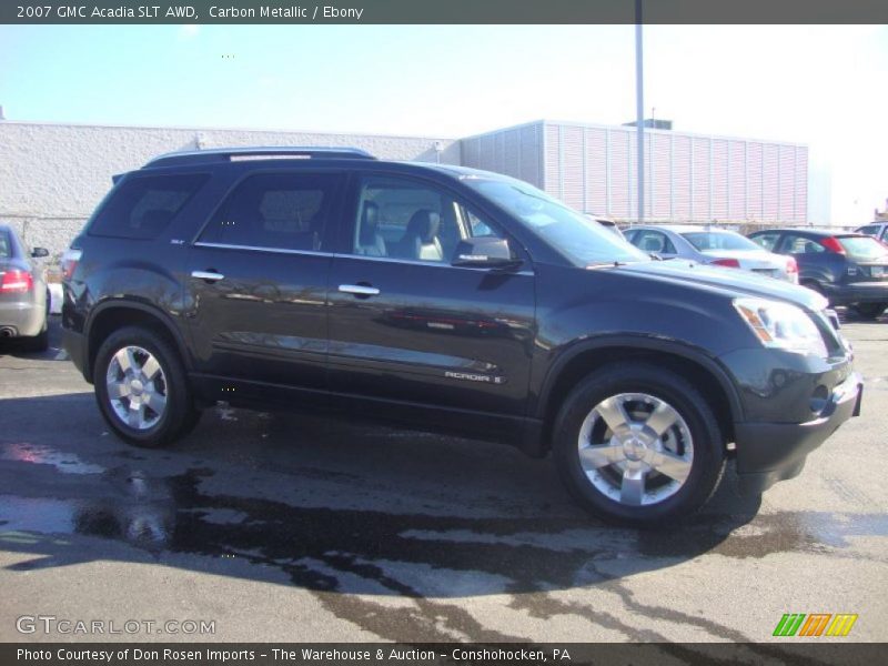 Carbon Metallic / Ebony 2007 GMC Acadia SLT AWD