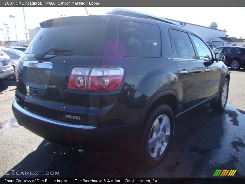 Carbon Metallic / Ebony 2007 GMC Acadia SLT AWD