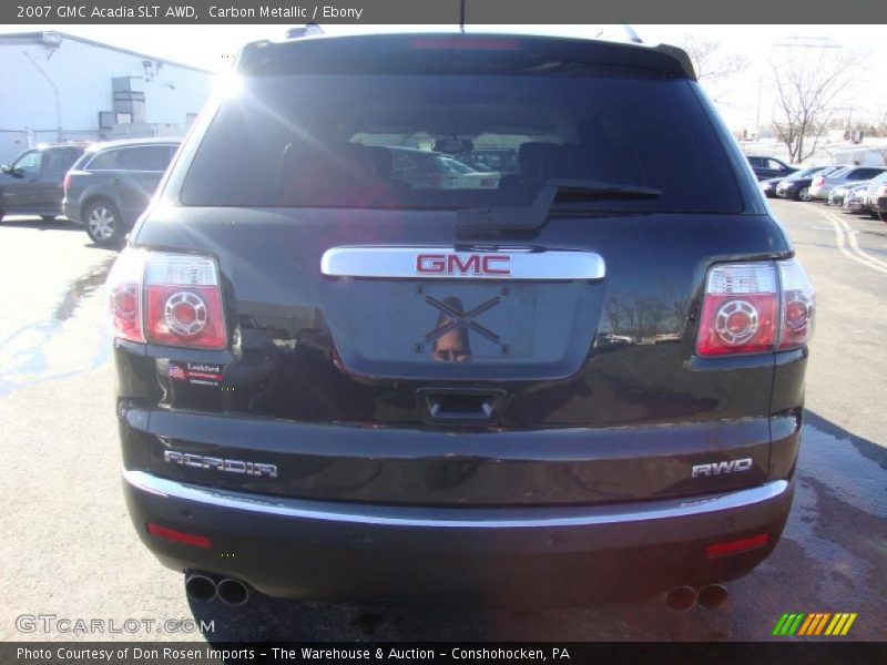Carbon Metallic / Ebony 2007 GMC Acadia SLT AWD
