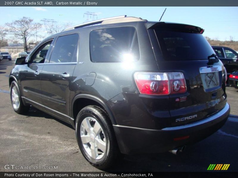 Carbon Metallic / Ebony 2007 GMC Acadia SLT AWD