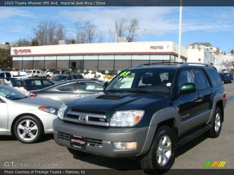 Imperial Jade Mica / Stone 2003 Toyota 4Runner SR5 4x4