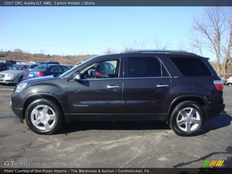 Carbon Metallic / Ebony 2007 GMC Acadia SLT AWD