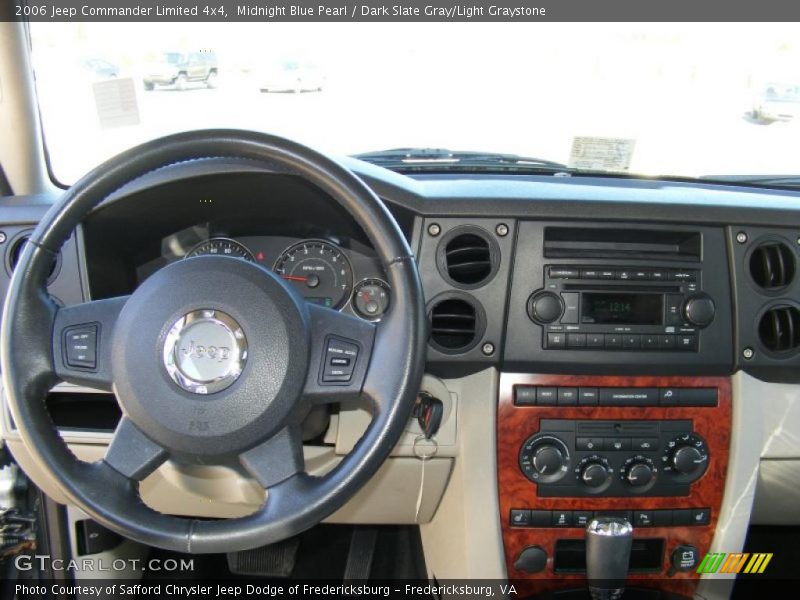 Midnight Blue Pearl / Dark Slate Gray/Light Graystone 2006 Jeep Commander Limited 4x4