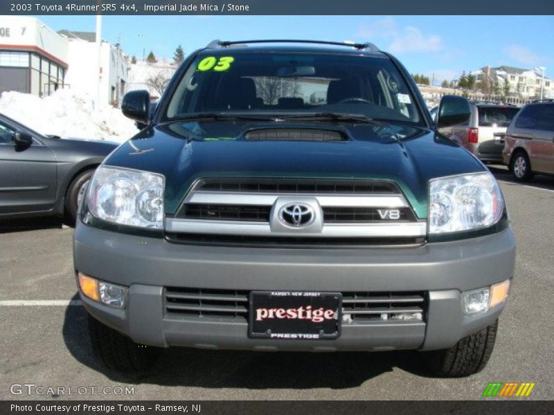 Imperial Jade Mica / Stone 2003 Toyota 4Runner SR5 4x4