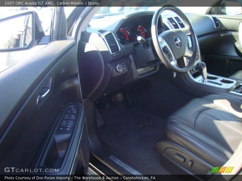 Carbon Metallic / Ebony 2007 GMC Acadia SLT AWD