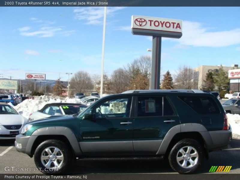 Imperial Jade Mica / Stone 2003 Toyota 4Runner SR5 4x4