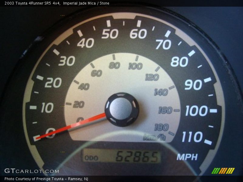 Imperial Jade Mica / Stone 2003 Toyota 4Runner SR5 4x4