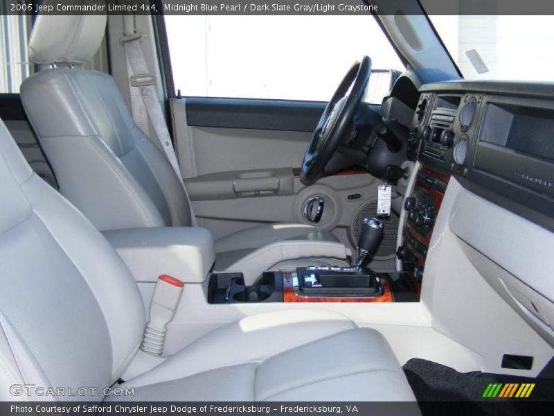 Midnight Blue Pearl / Dark Slate Gray/Light Graystone 2006 Jeep Commander Limited 4x4