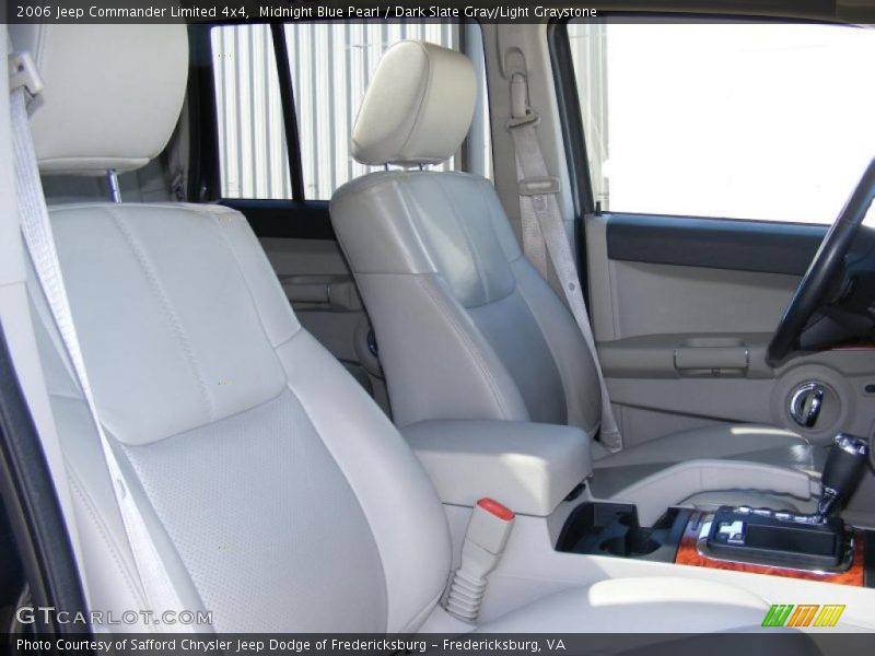 Midnight Blue Pearl / Dark Slate Gray/Light Graystone 2006 Jeep Commander Limited 4x4