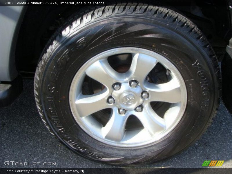 Imperial Jade Mica / Stone 2003 Toyota 4Runner SR5 4x4