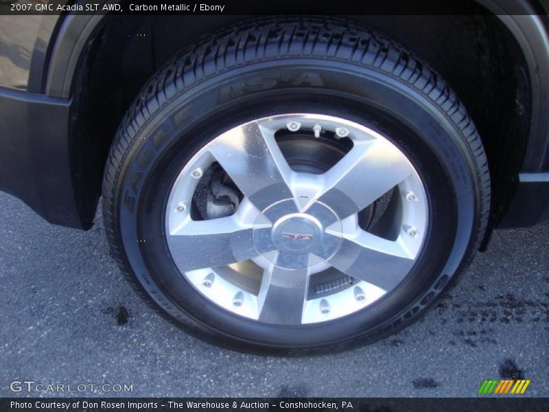 Carbon Metallic / Ebony 2007 GMC Acadia SLT AWD