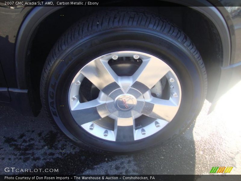 Carbon Metallic / Ebony 2007 GMC Acadia SLT AWD