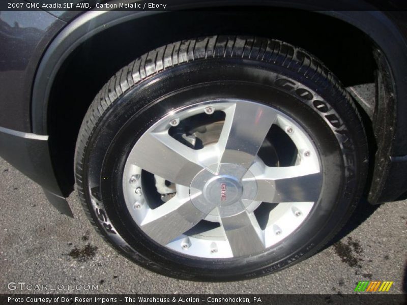 Carbon Metallic / Ebony 2007 GMC Acadia SLT AWD