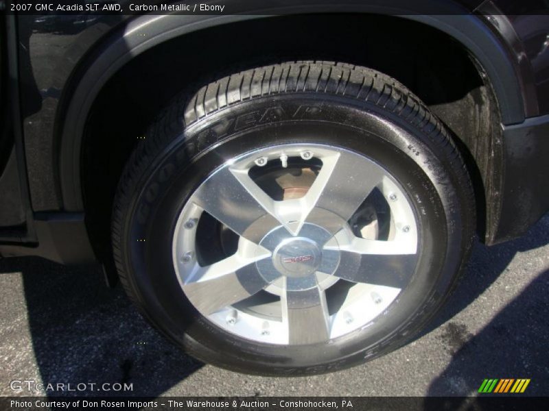 Carbon Metallic / Ebony 2007 GMC Acadia SLT AWD
