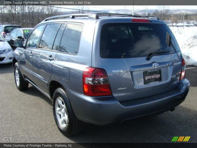 Bluestone Metallic / Ash Gray 2006 Toyota Highlander 4WD