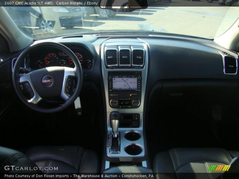 Carbon Metallic / Ebony 2007 GMC Acadia SLT AWD