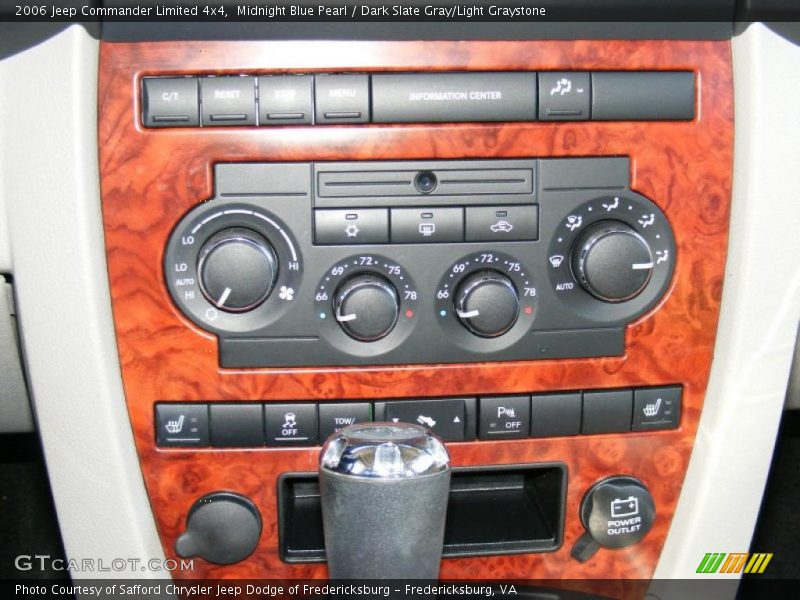 Midnight Blue Pearl / Dark Slate Gray/Light Graystone 2006 Jeep Commander Limited 4x4