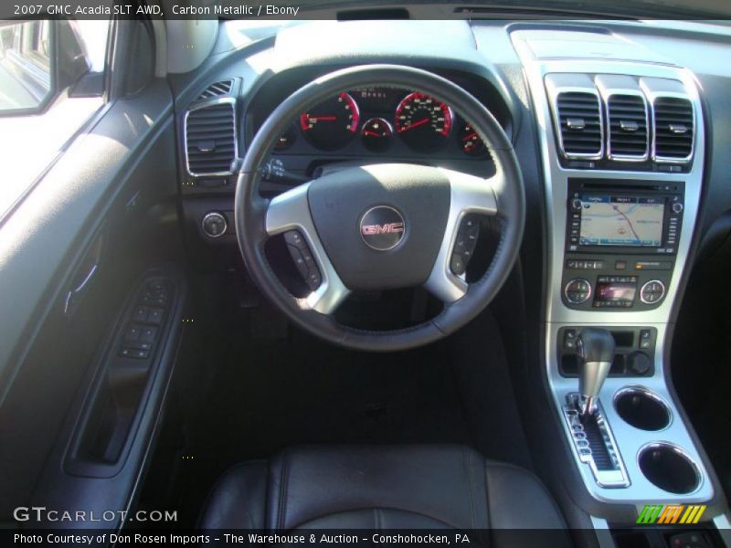 Carbon Metallic / Ebony 2007 GMC Acadia SLT AWD