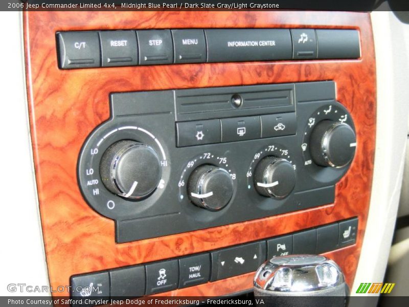 Midnight Blue Pearl / Dark Slate Gray/Light Graystone 2006 Jeep Commander Limited 4x4
