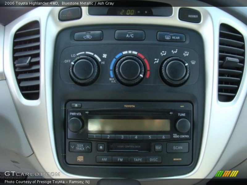 Bluestone Metallic / Ash Gray 2006 Toyota Highlander 4WD