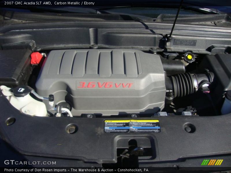Carbon Metallic / Ebony 2007 GMC Acadia SLT AWD
